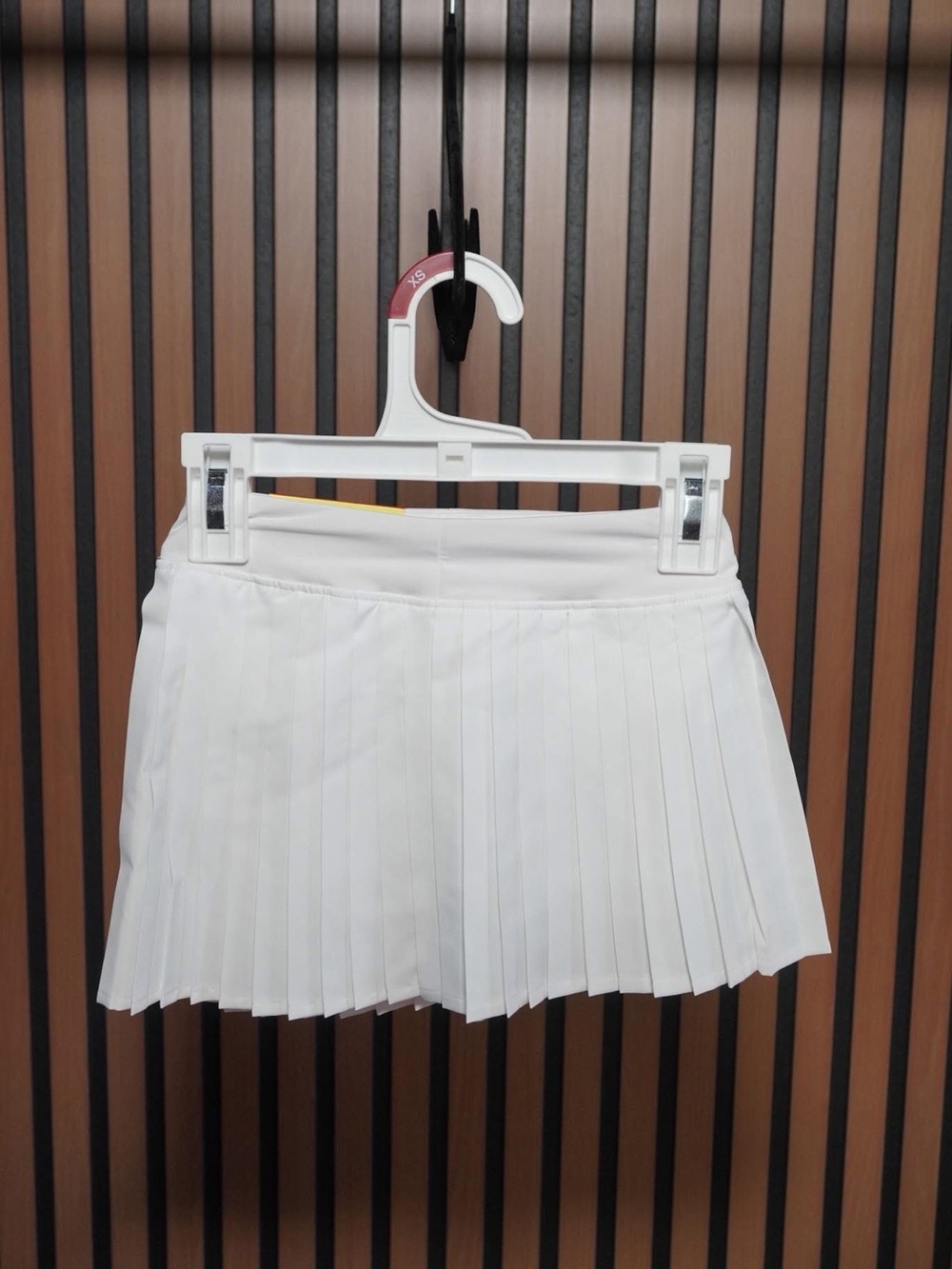 all in motion White Pleated Girls' Skort Kids Youth